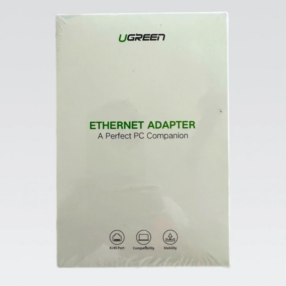 GENUINE UGREEN USB 3.0 TO RJ45 ETHERNET NETWORK INTERNET ADAPTER - Picture 1 of 2
